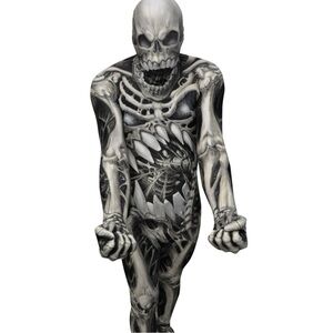 Adult Skull & Bones Morphsuit Costume